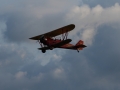 Biplane flyingR