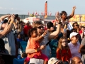 Crowd wavingR