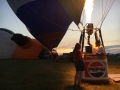 Glowing balloons close 2R